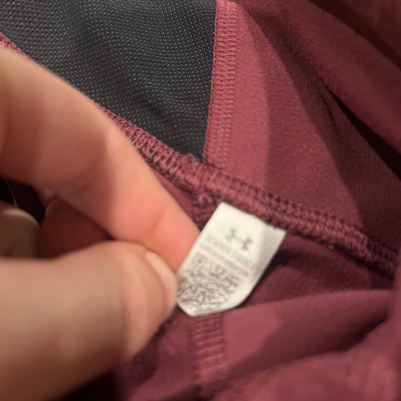 Womens Under Armour HeatGear Reflect Hi-rise Fitted Leggings 1320403 Size S - Picture 2 of 7